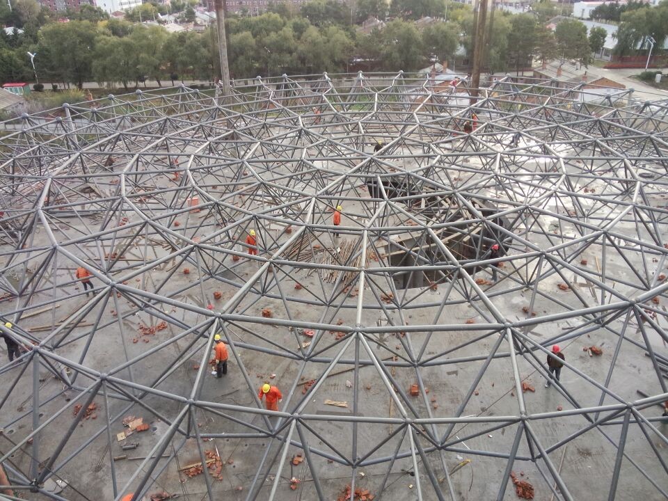 汉川全民健身中心网架